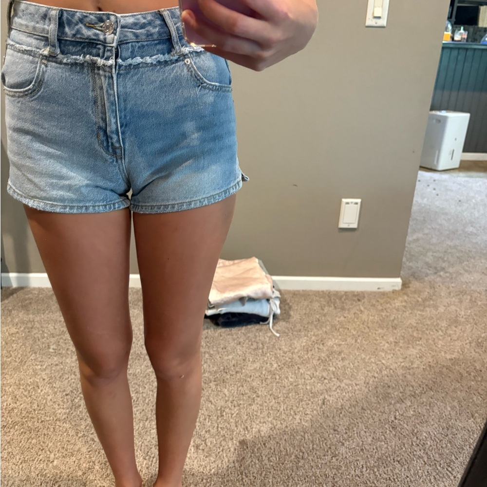 PacSun Light Blue Jean Shorts